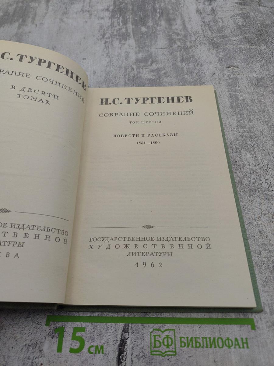 Собрание сочинений. Том шестой. Повести и рассказы 1854-1860
