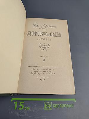 Домби и сын, Том 1