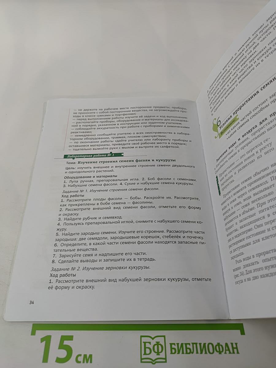 Биология 6 класс