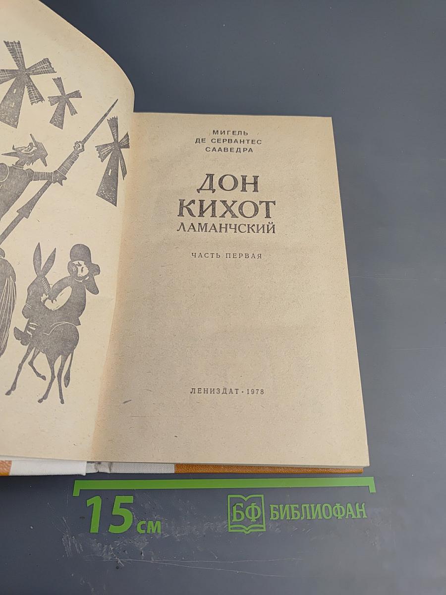 Дон Кихот Ламанчский. Часть первая
