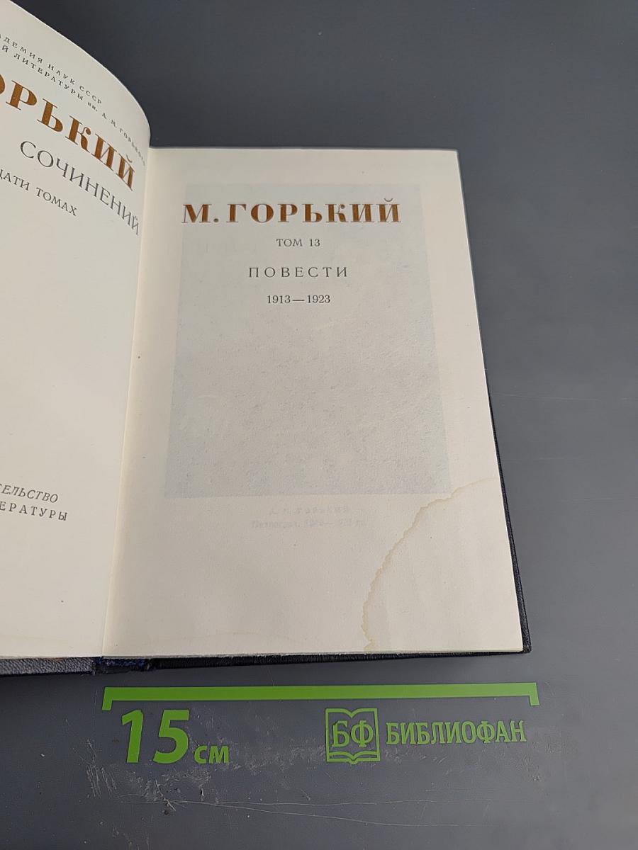Сочинения. Том 13. Повести 1913–1923