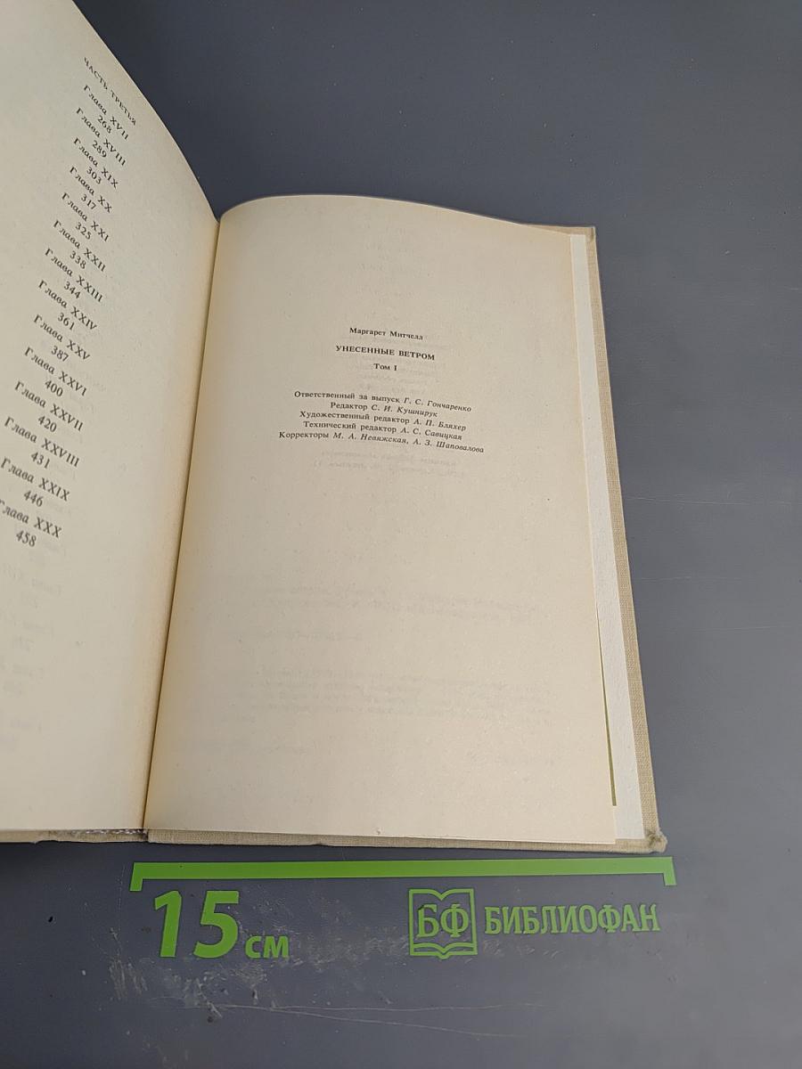 Унесенные ветром. Том 1