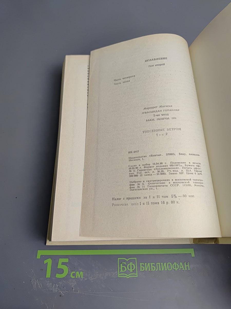 Унесенные ветром. Том II