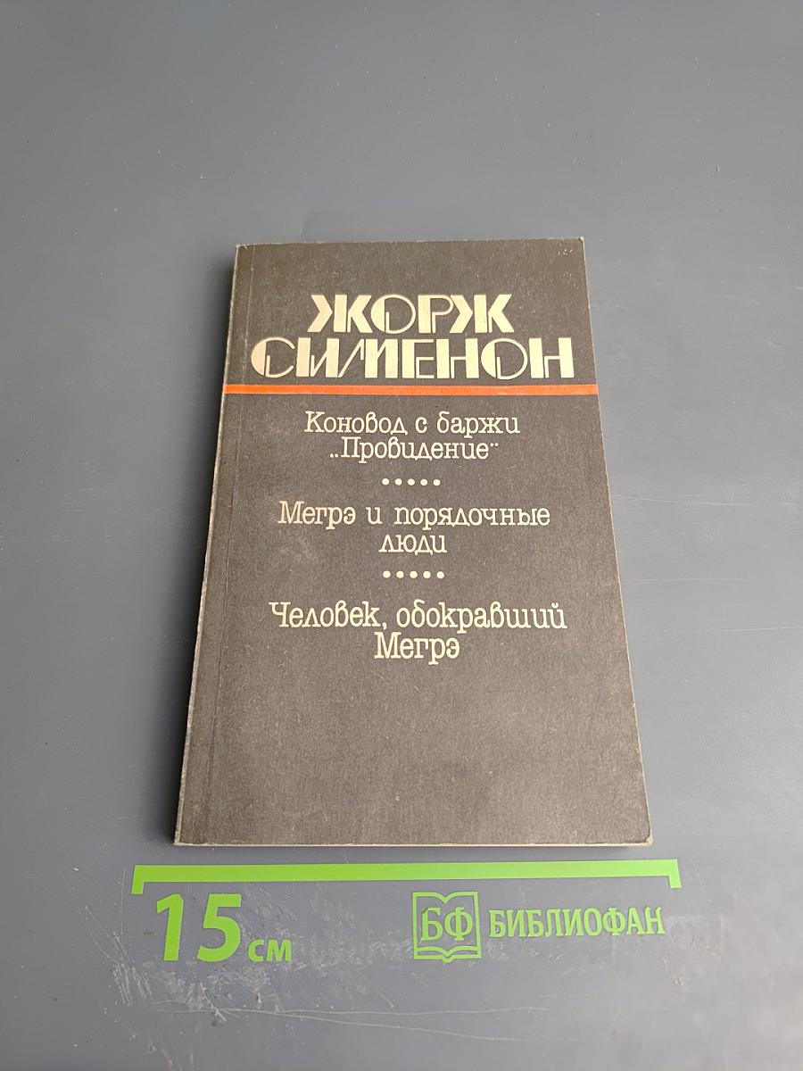 Коновод с баржи 'Провидение', Мегрэ и порядочные люди, Человек, обокравший Мегрэ