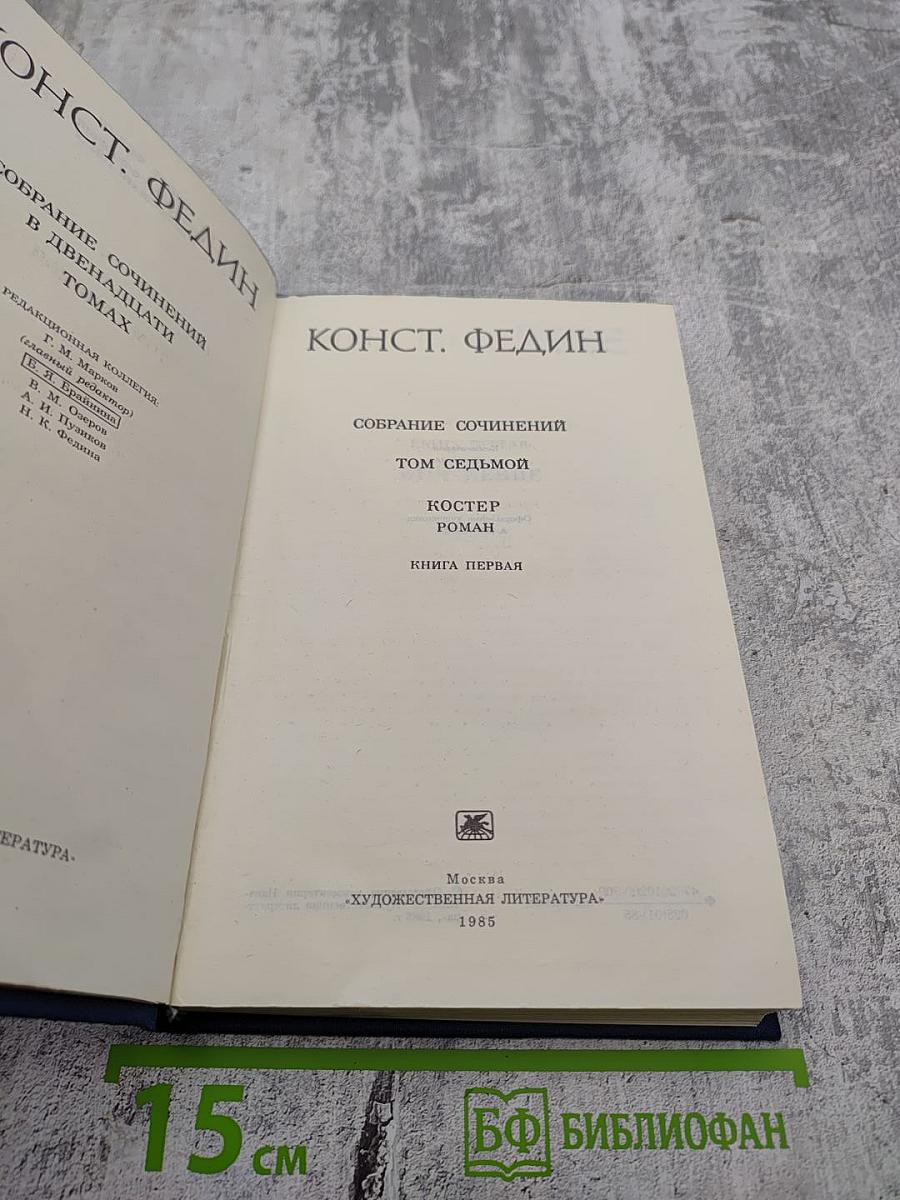 Костер. Роман. Книга первая