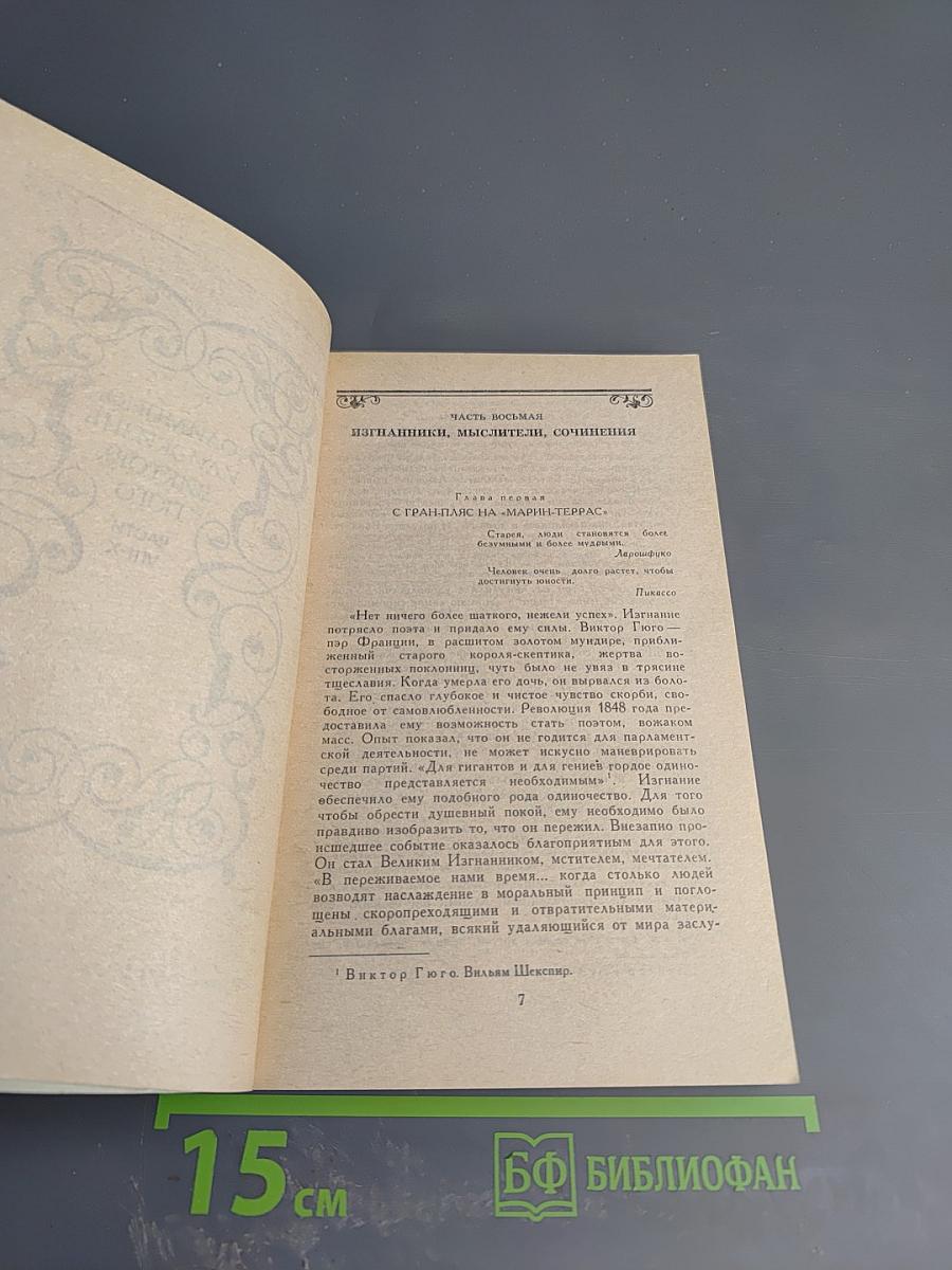 Собрание сочинений. Том шестой: Олимпио, или Жизнь Виктора Гюго (части VIII-X). Литературные портреты