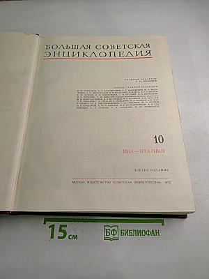 Большая Советская Энциклопедия. Том 10: Ива – Италики