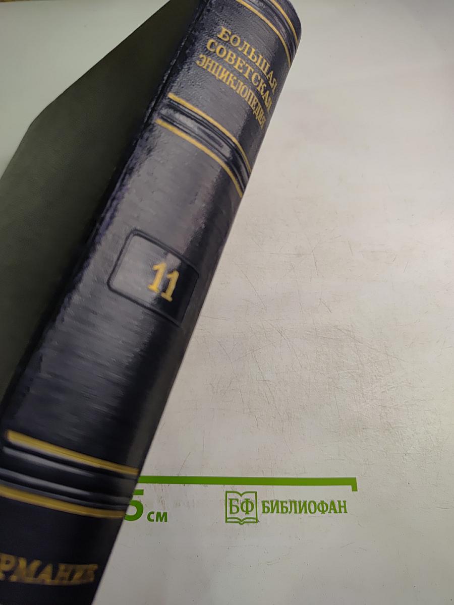 Большая Советская Энциклопедия. Том 11. Германия – Голубь