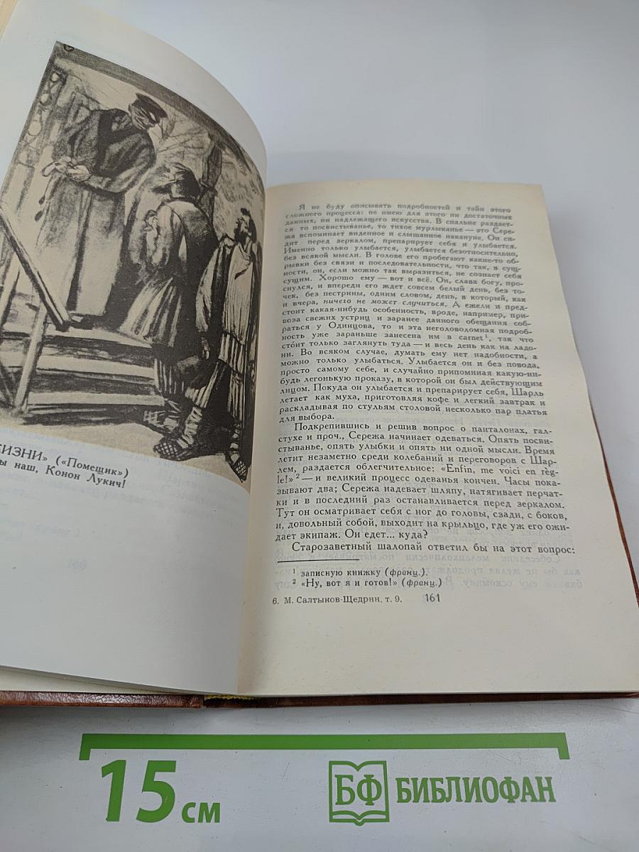 М-Е Салтыков-Щедрин. Собрание сочинений в десяти томах. Том девятый