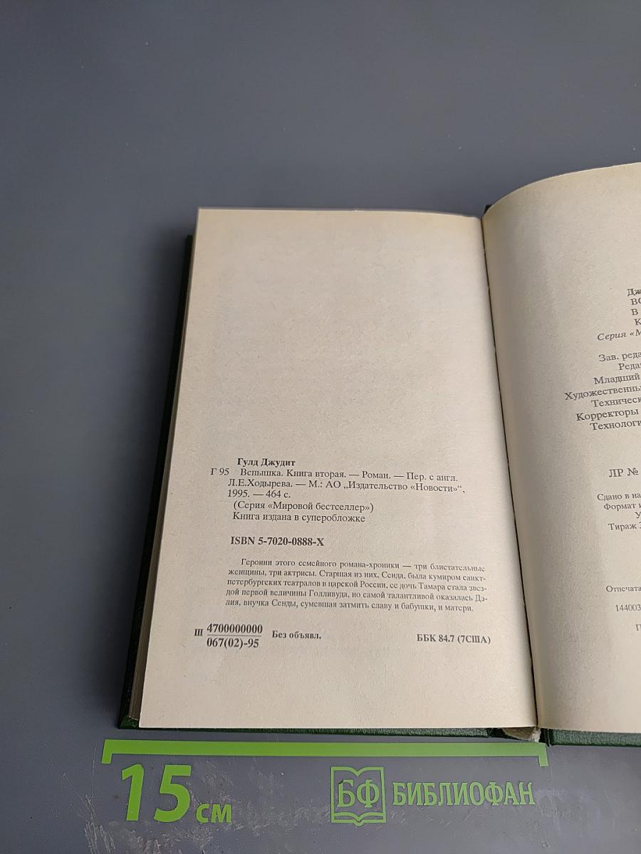 Вспышка. Книга вторая