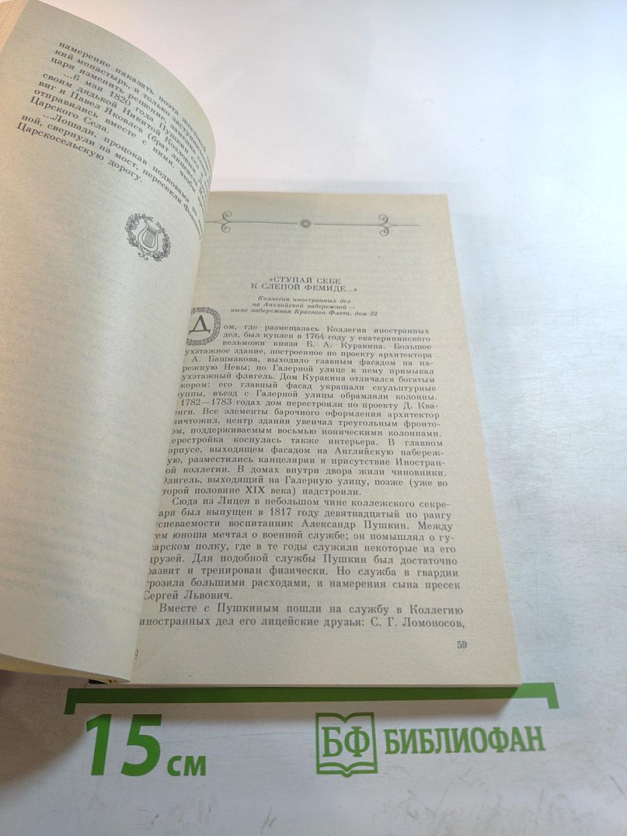 Люблю тебя, Петра творенье...: Пушкинские места Ленинграда