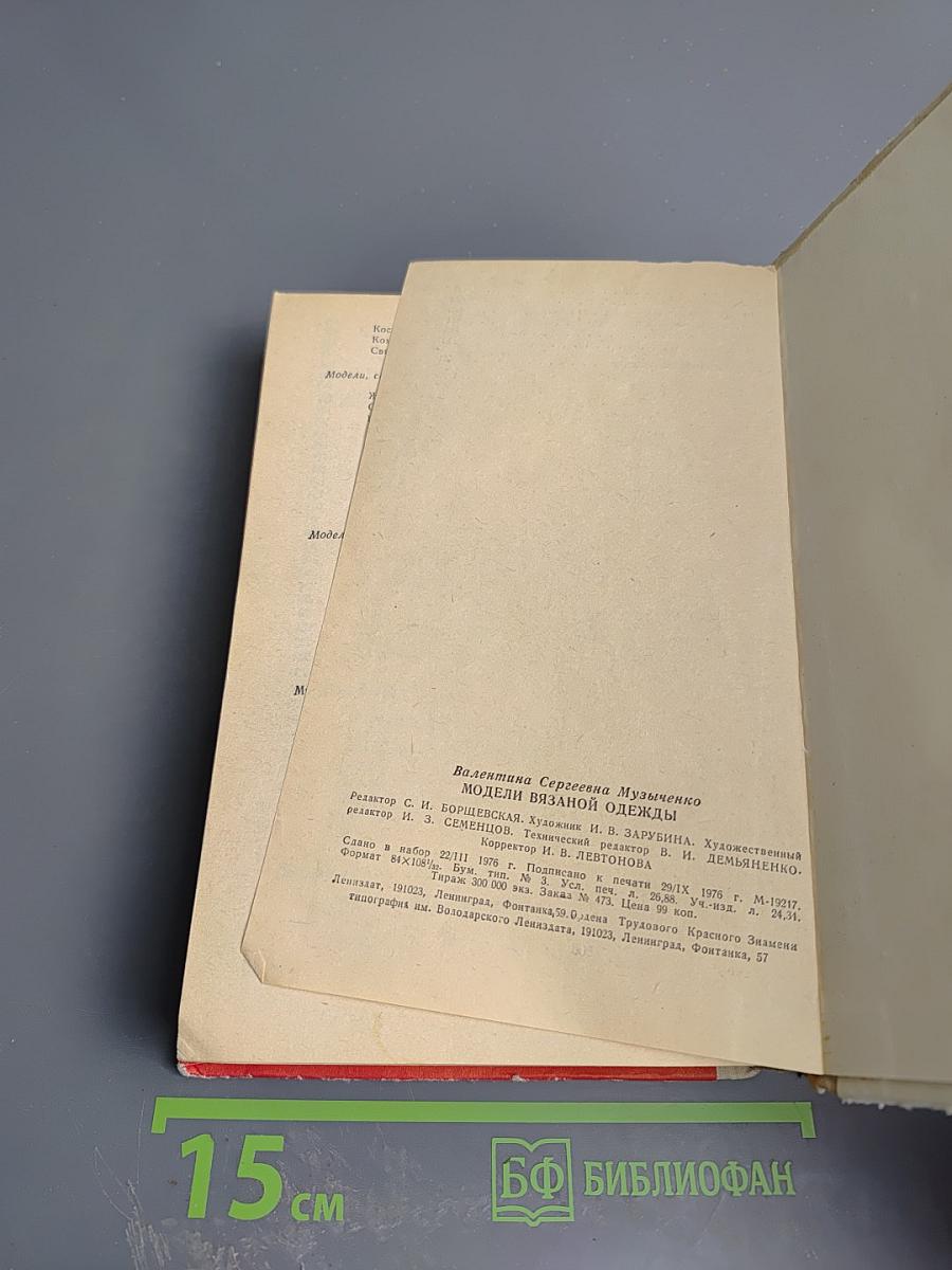 Модели вязаной одежды