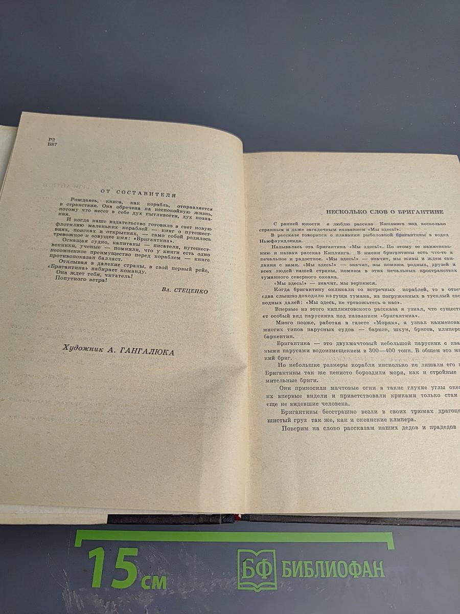 Бригантина. Сборник рассказов о путешествиях, поисках, открытиях