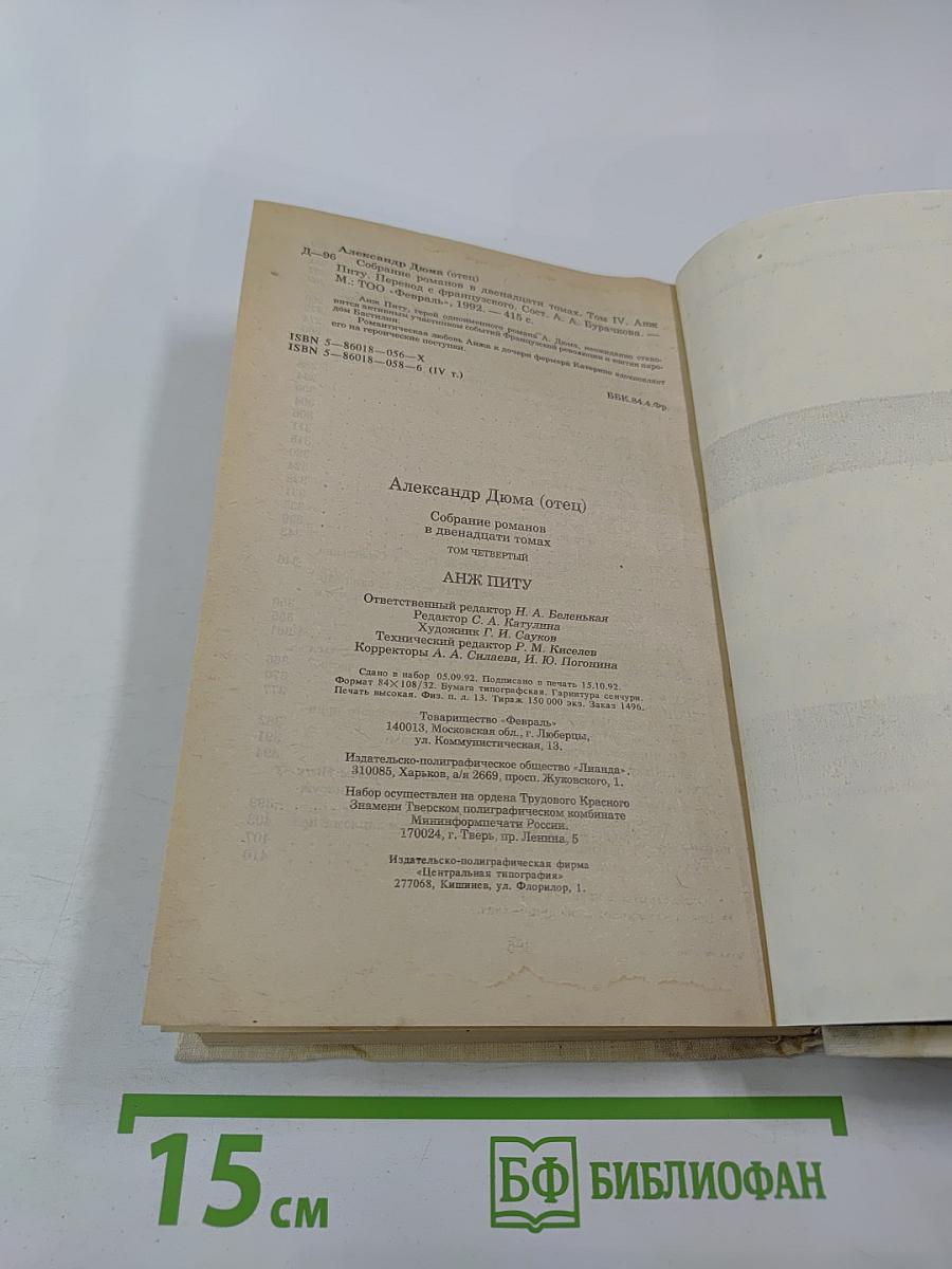 Анж Питу. Том IV