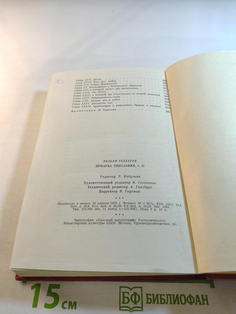 Ярмарка тщеславия. Том второй