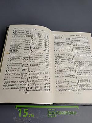 Краткий телефонный справочник АГТС