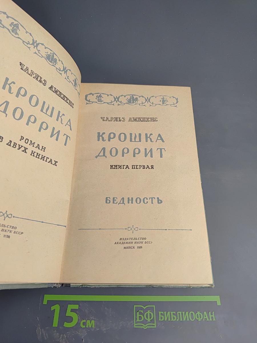 Крошка Доррит. Книга первая. Бедность