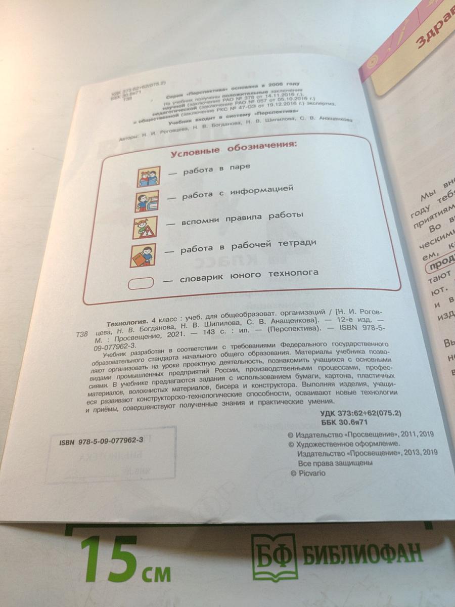 Технология 4 класс