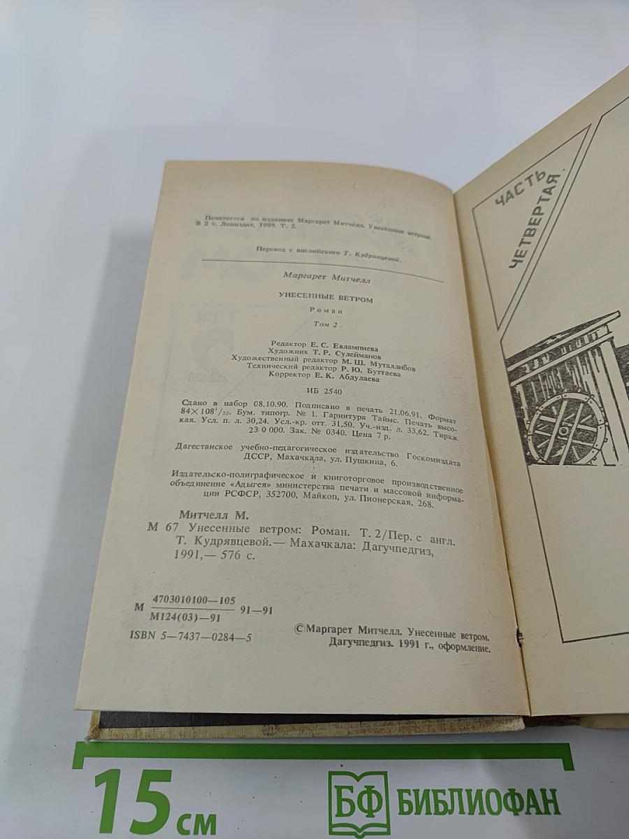 Унесенные ветром. Том 2