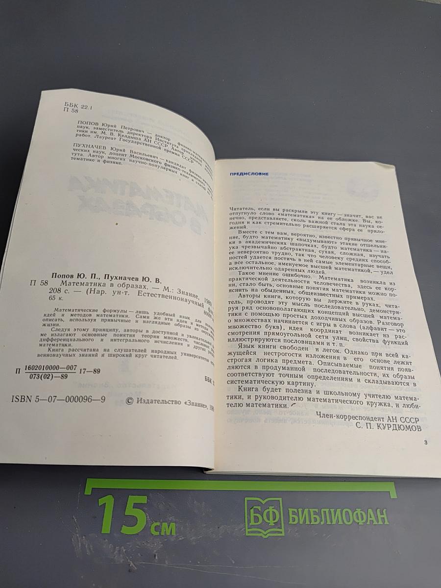 Математика в образах