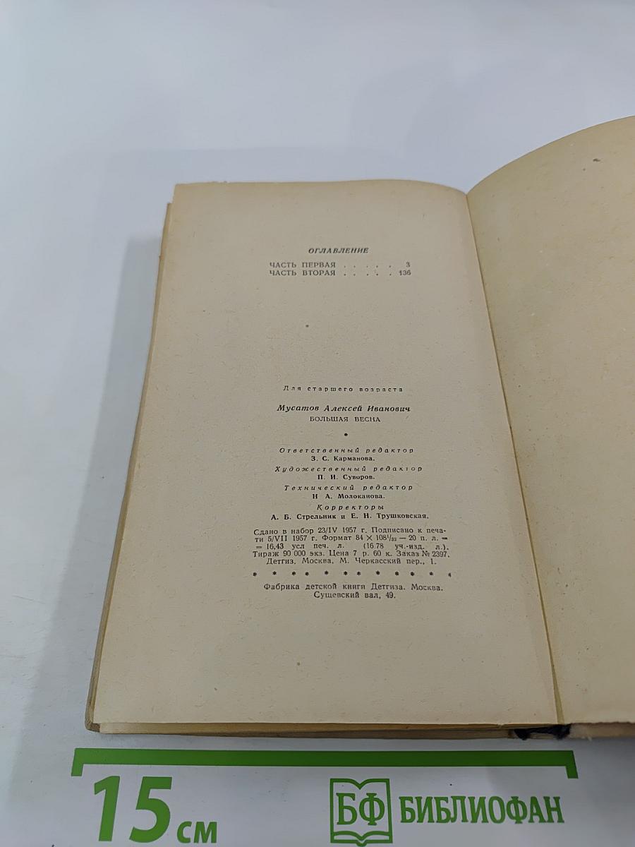 Большая весна