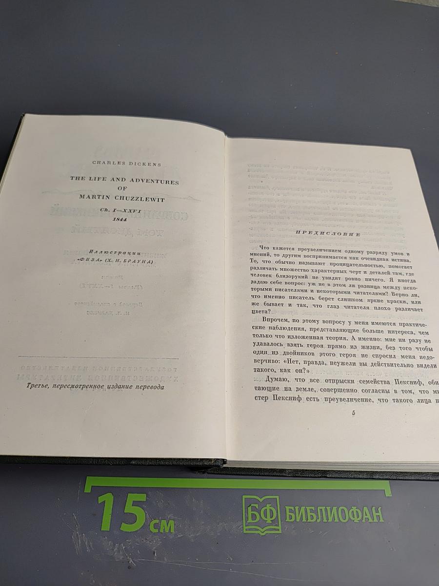 Собрание сочинений. Том десятый. Жизнь и приключения Мартина Чезлвита