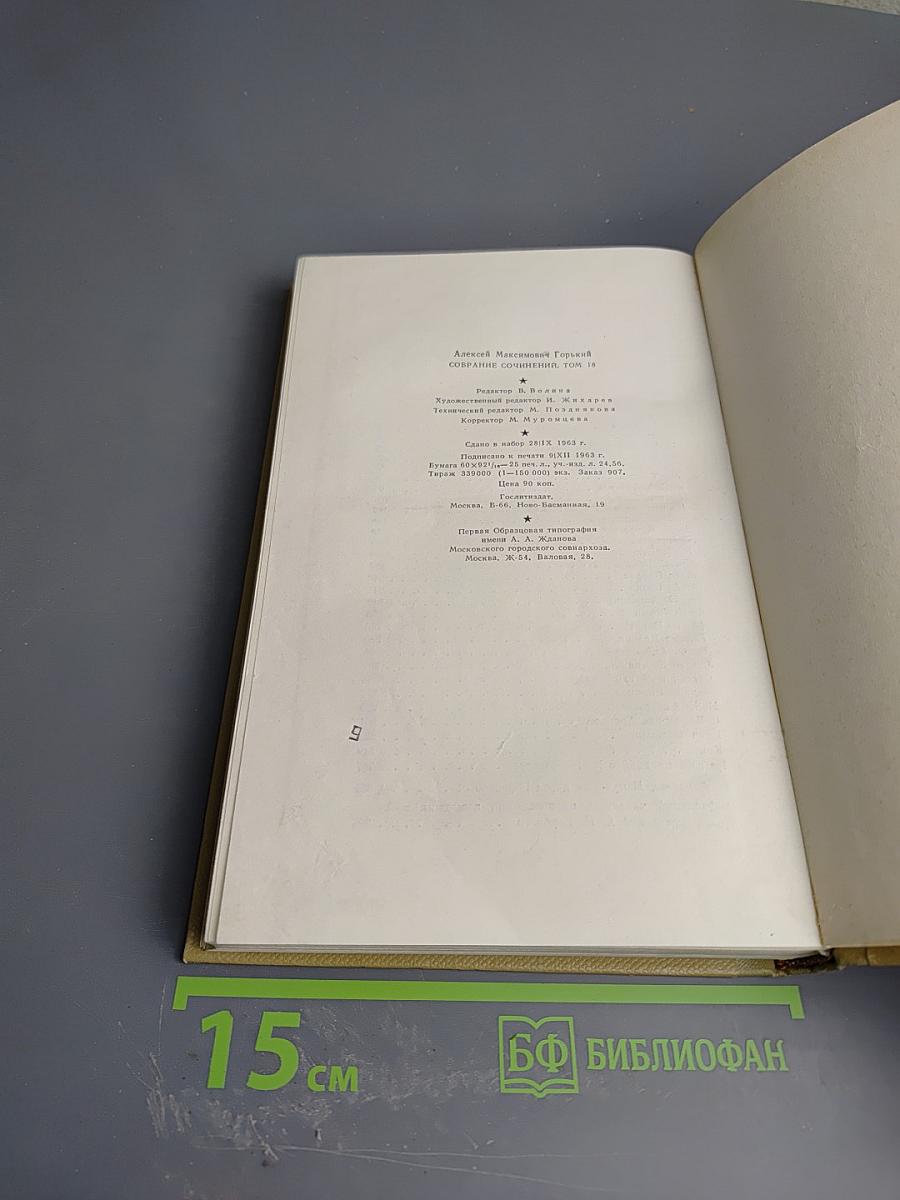 Собрание сочинений Том 18 Литературные портреты