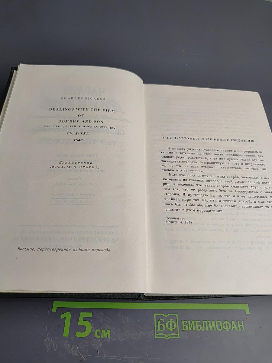 Торговый дом Домби и Сын (Собрание сочинений, Том тринадцатый)
