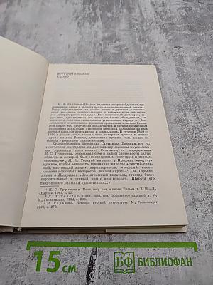 Салтыков-Щедрин. Искусство сатиры