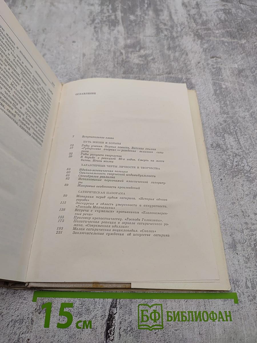 Салтыков-Щедрин. Искусство сатиры