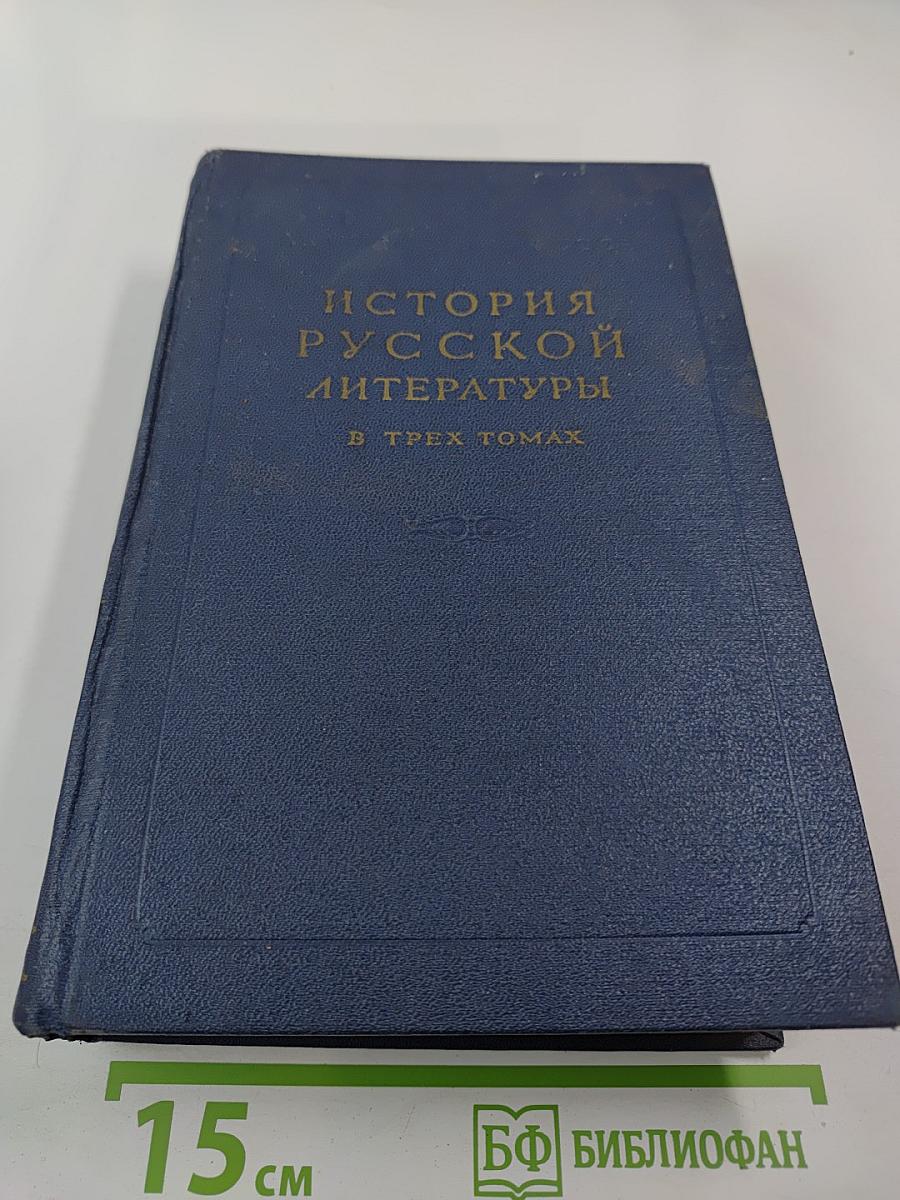 История русской литературы. Том III