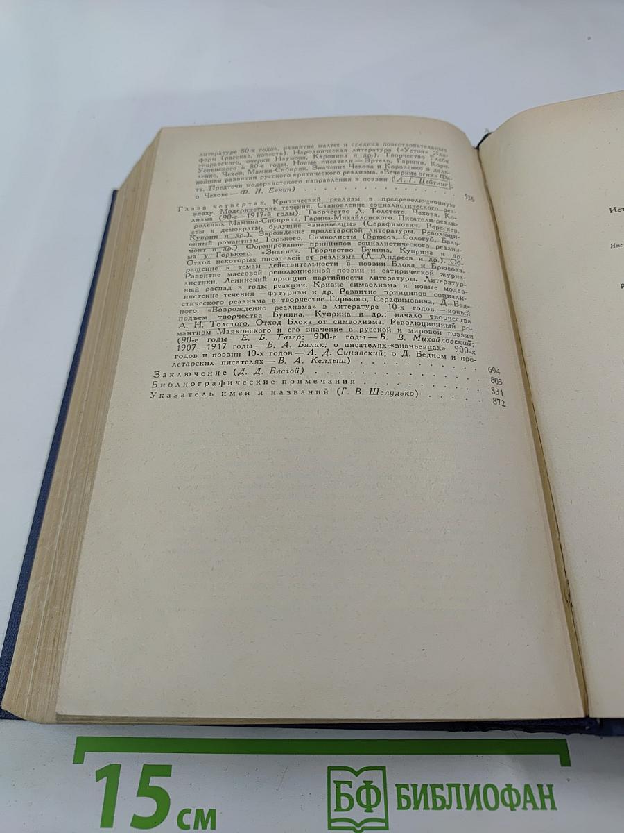 История русской литературы. Том III