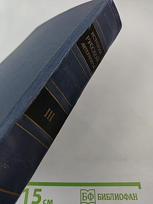 История русской литературы. Том III