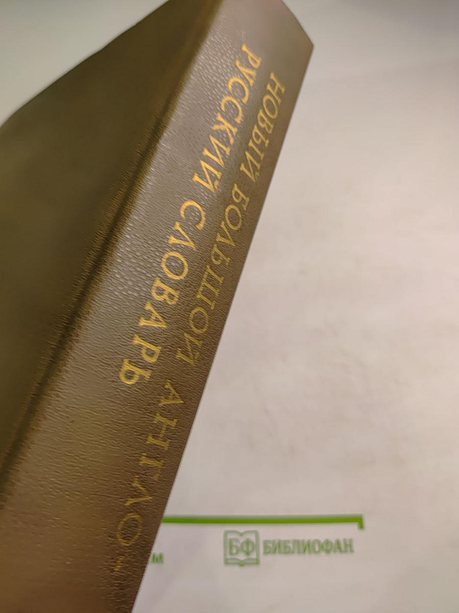 Новый большой англо-русский словарь, Том III, R-Z