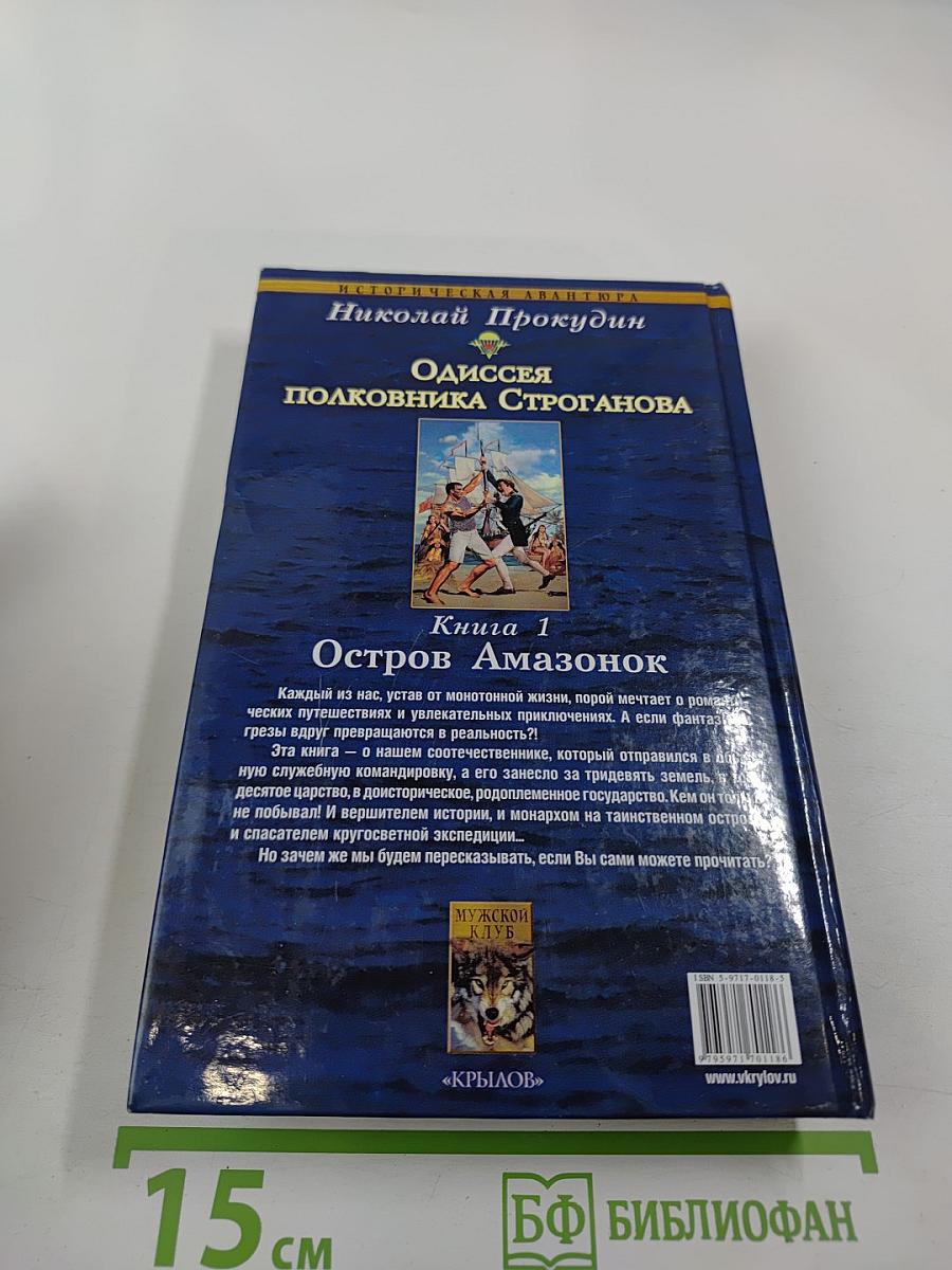 Остров Амазонок. Одиссея полковника Строганова. Книга первая