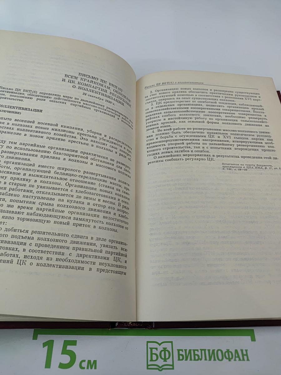 КПСС в резолюциях и решениях съездов, конференций и пленумов ЦК. Том 5. 1929-1932