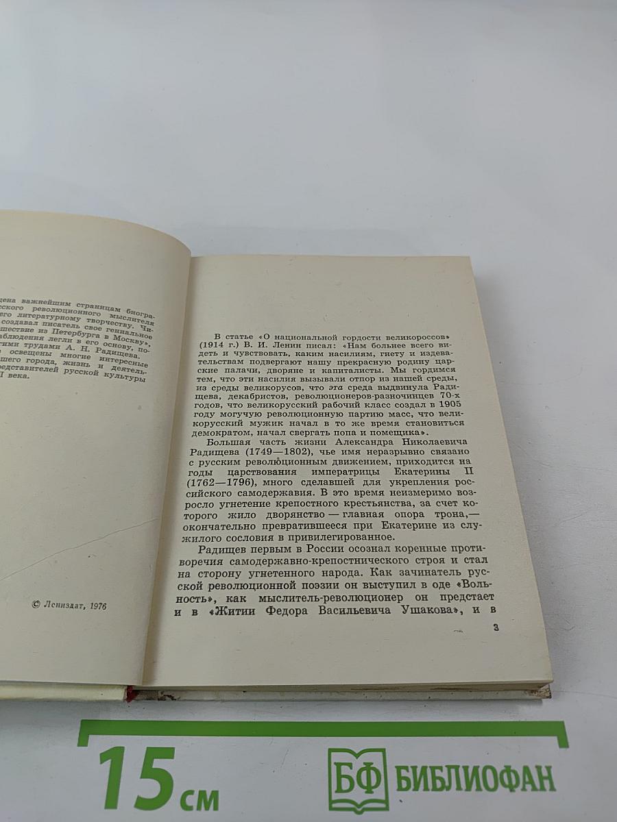 Радищев в Петербурге