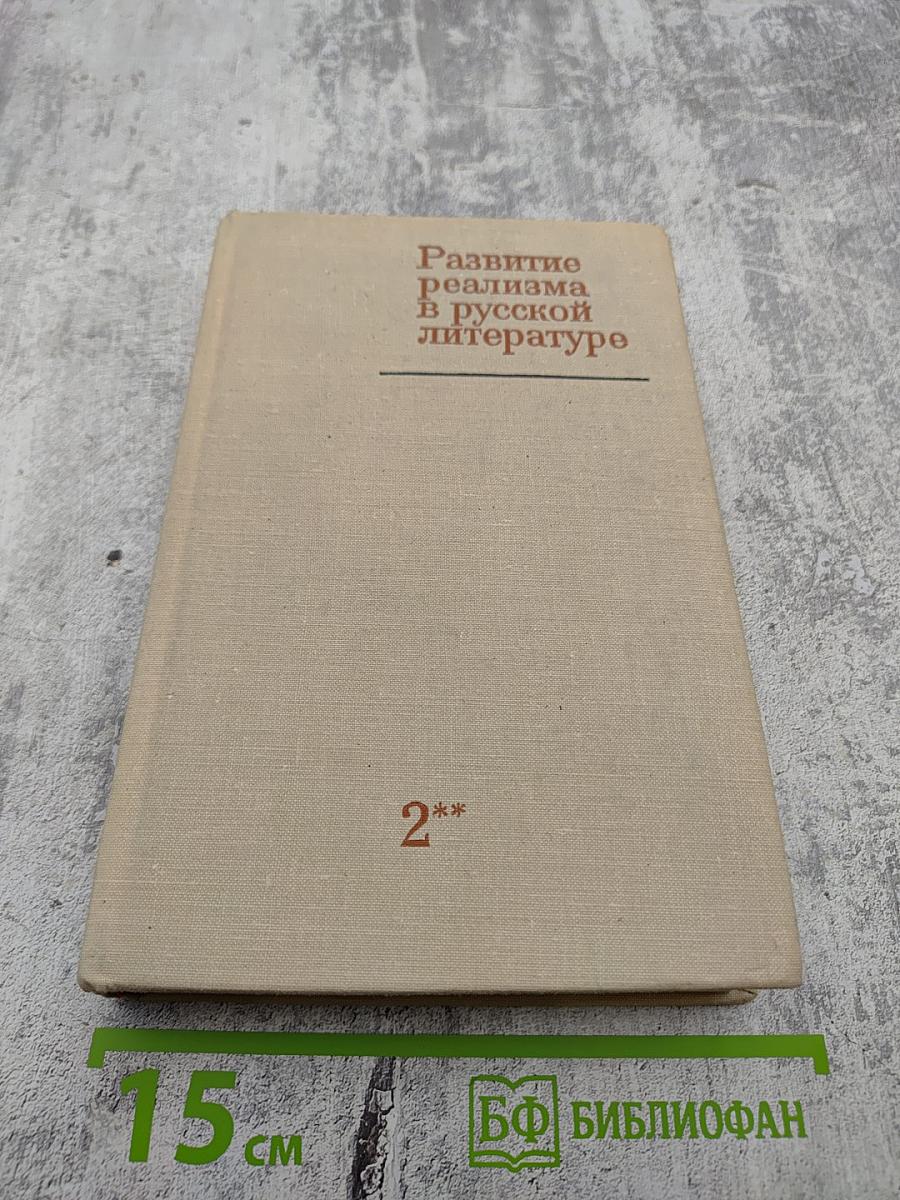 Развитие реализма в русской литературе. Том второй. Книга вторая