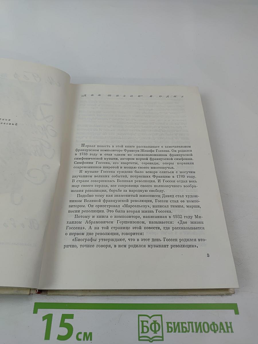 Две жизни Госсека. Робин Гуд