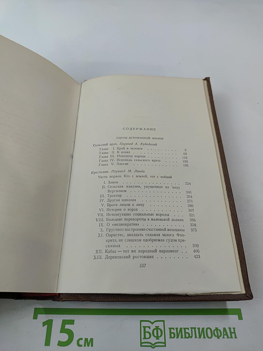 Человеческая комедия. Сцены деревенской жизни. Сельский врач. Крестьяне. Том 12