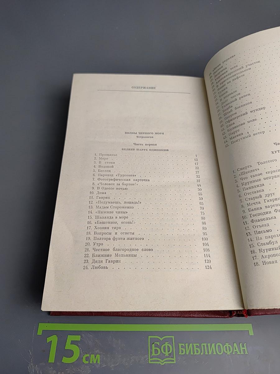 Собрание сочинений в десяти томах. Том четвертый. Волны Черного моря. Часть первая: Белеет парус одинокий. Часть вторая: Хуторок в степи
