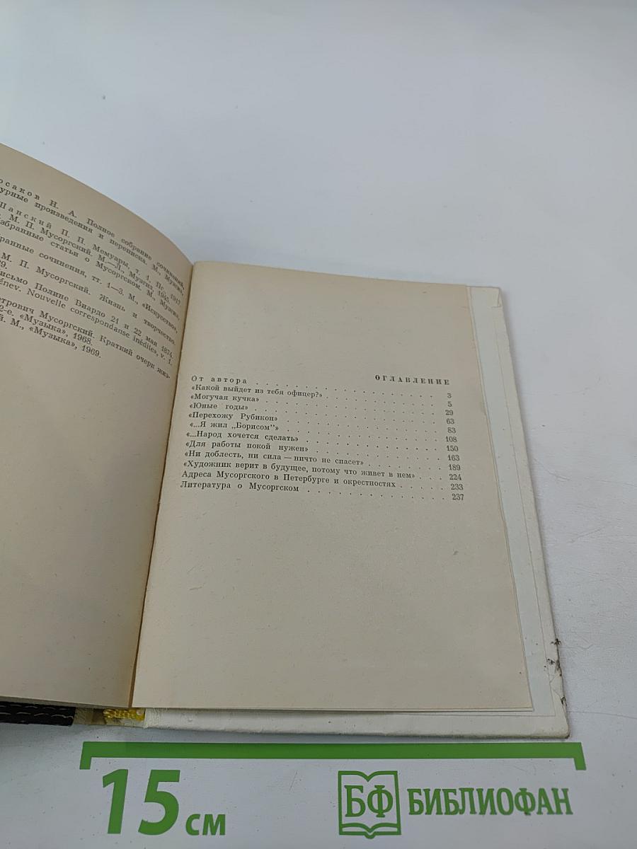 Мусоргский в Петербурге