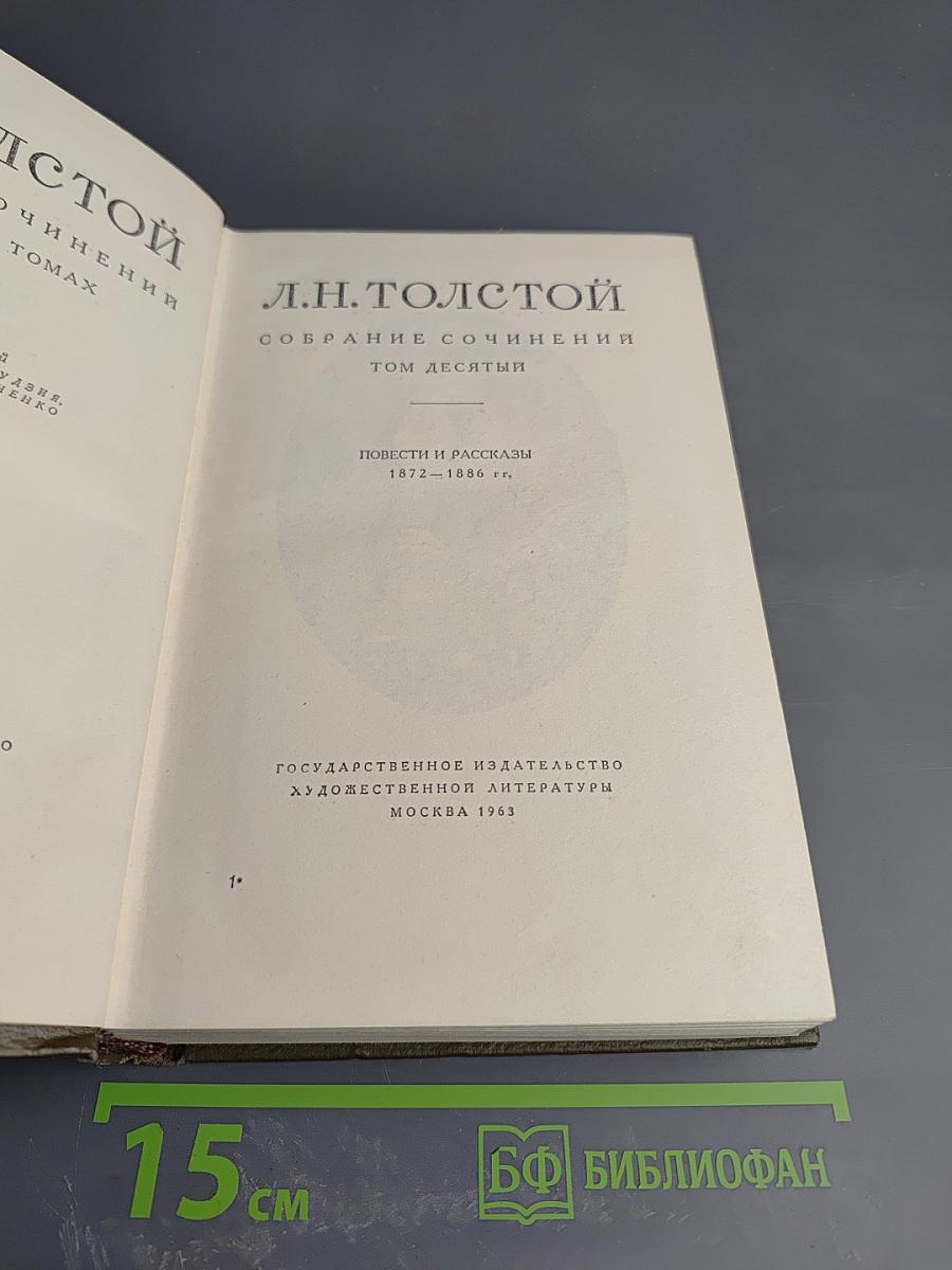 Собрание сочинений. Том десятый: Повести и рассказы 1872-1886 гг.