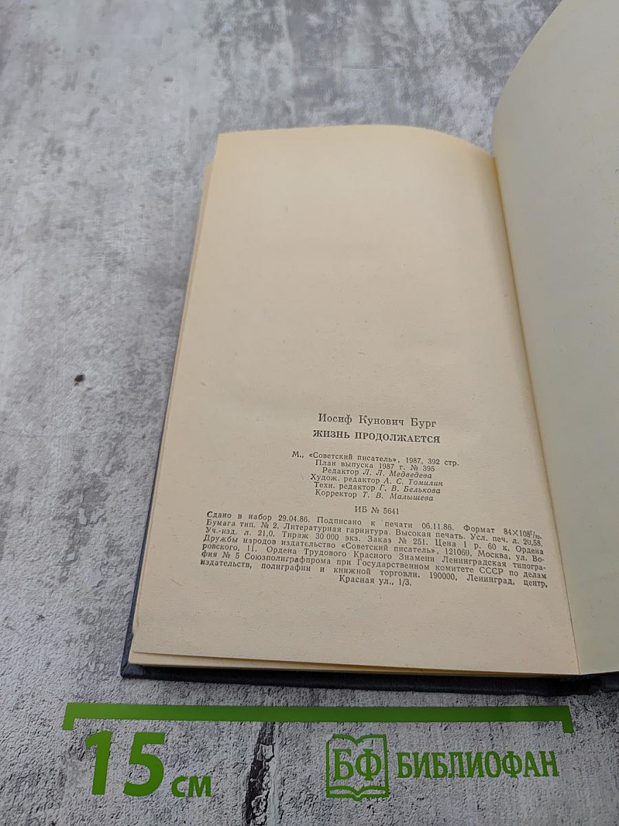 Жизнь продолжается