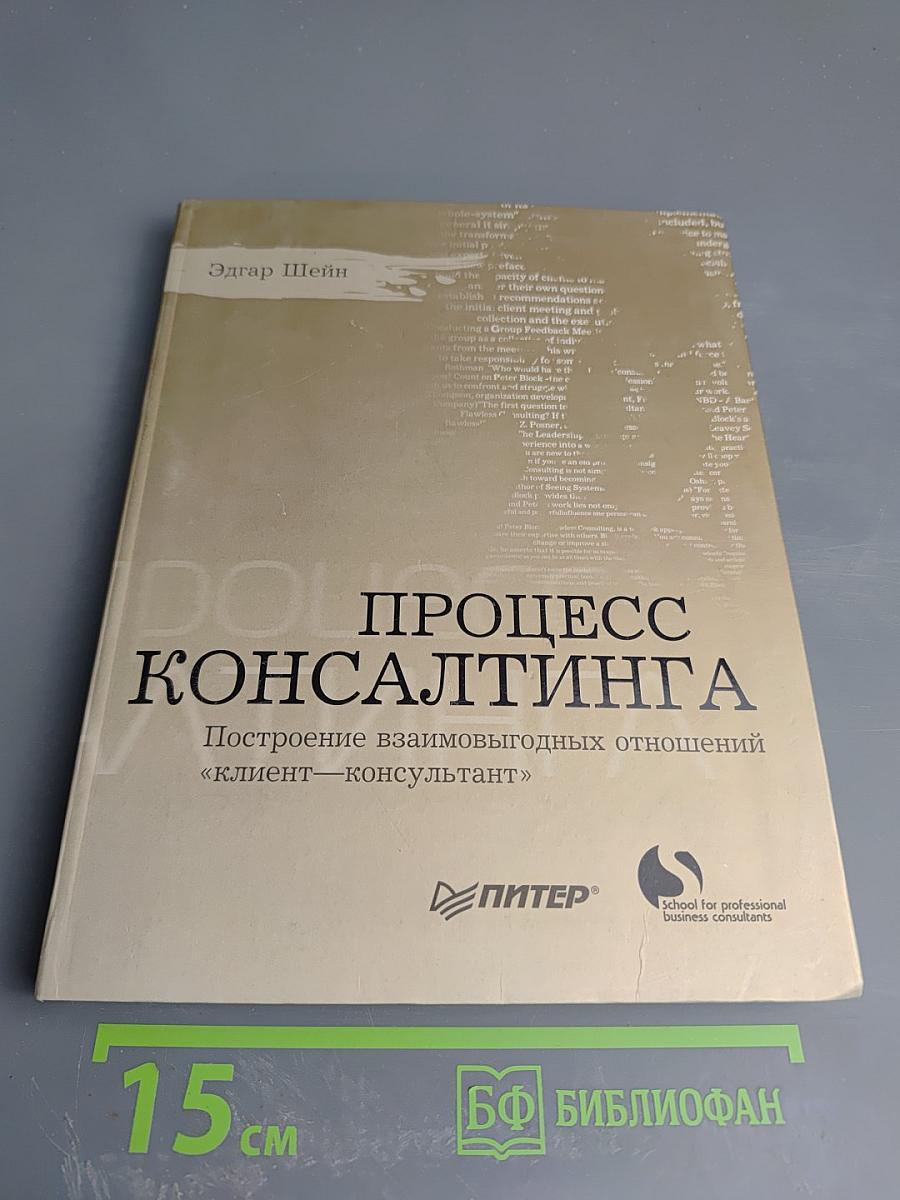 Процесс консалтинга. Построение взаимовыгодных отношений «клиент—консультант»