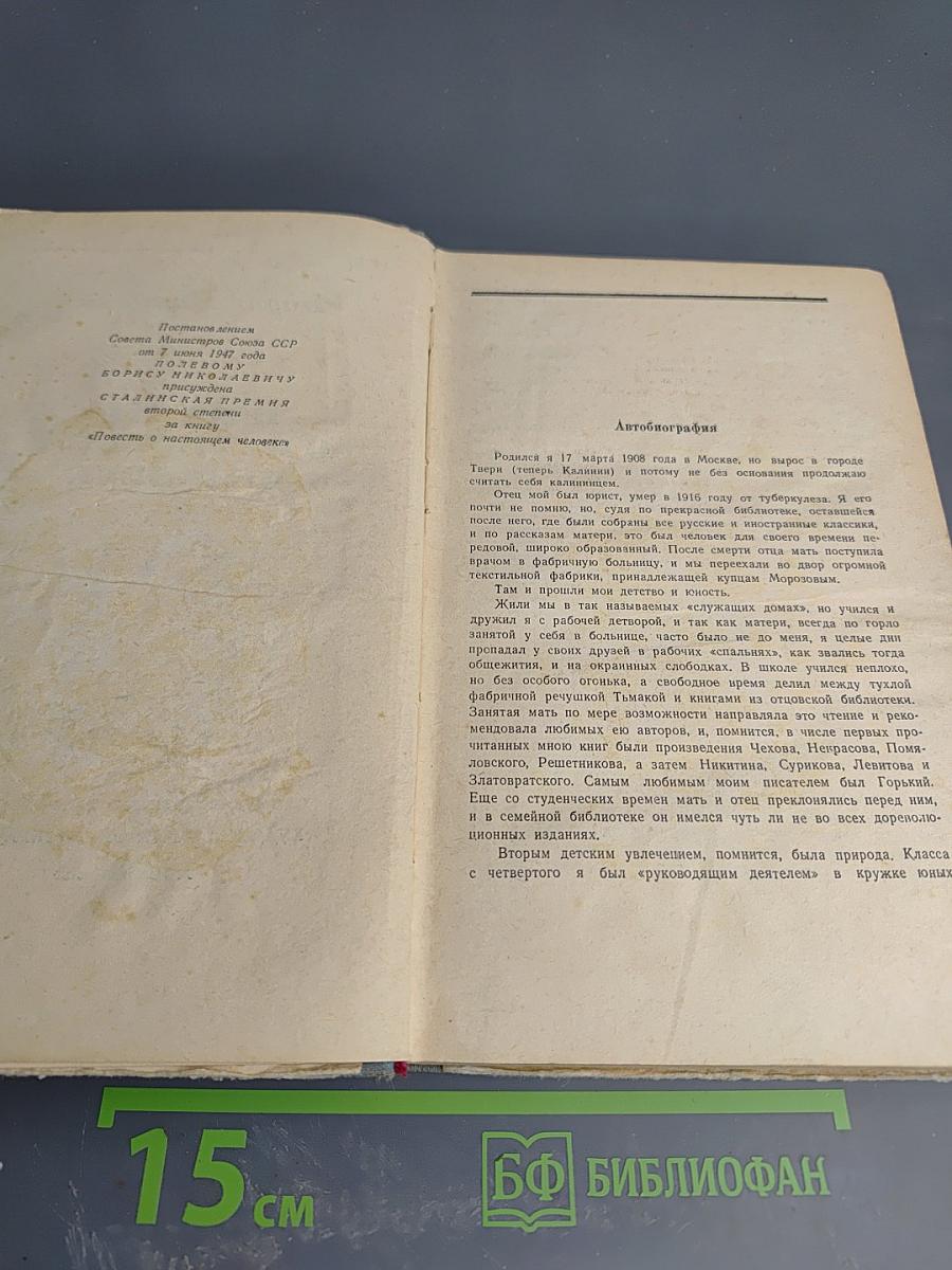 Повесть о настоящем человеке