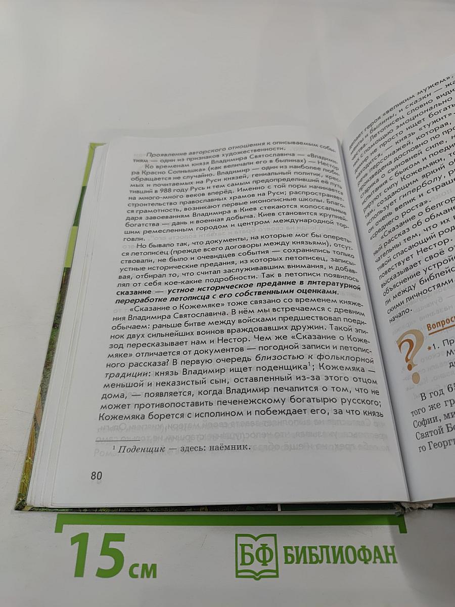 Литература. Учебник для 6 класса. В двух частях. Часть 1