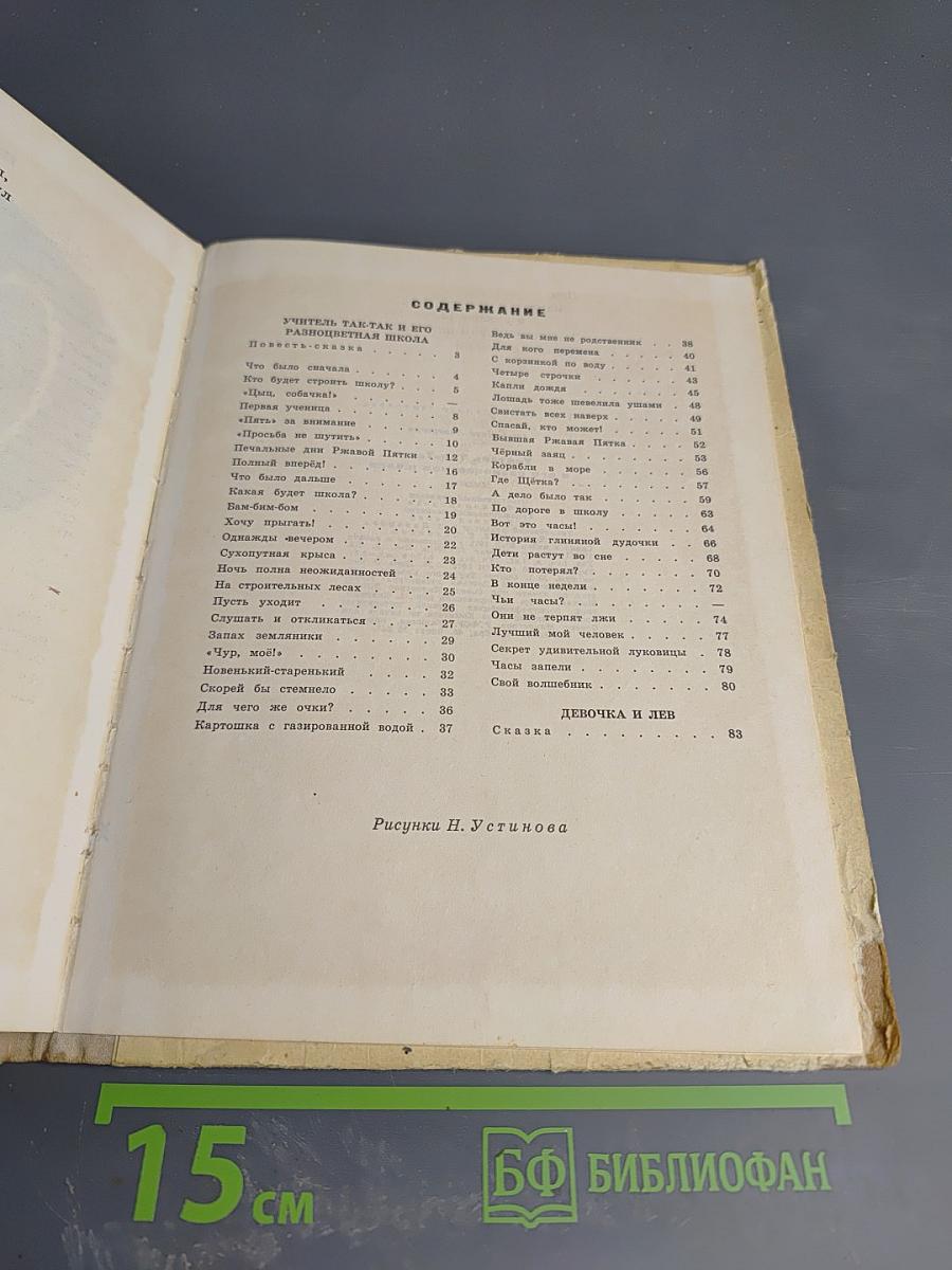 Учитель так-так и его разноцветная школа