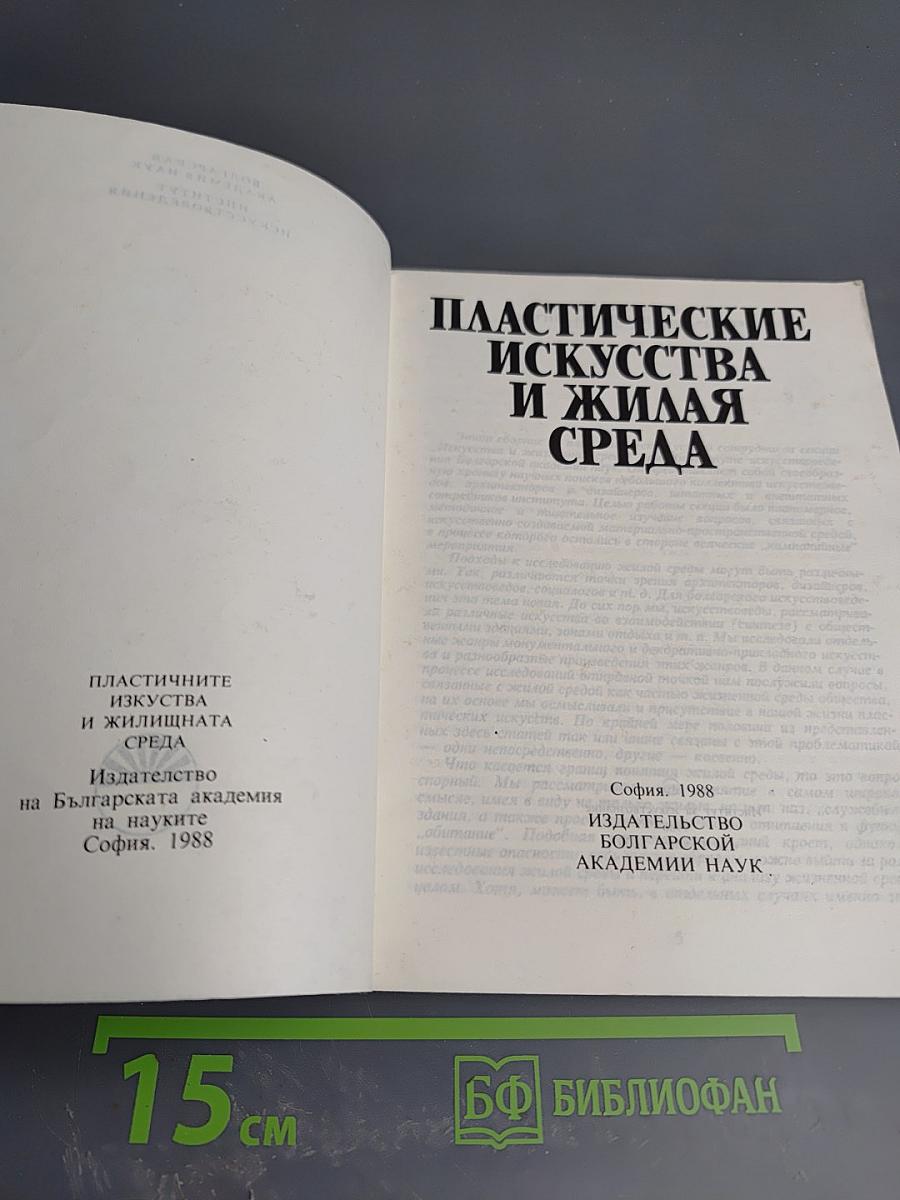 Пластические искусства и жилая среда