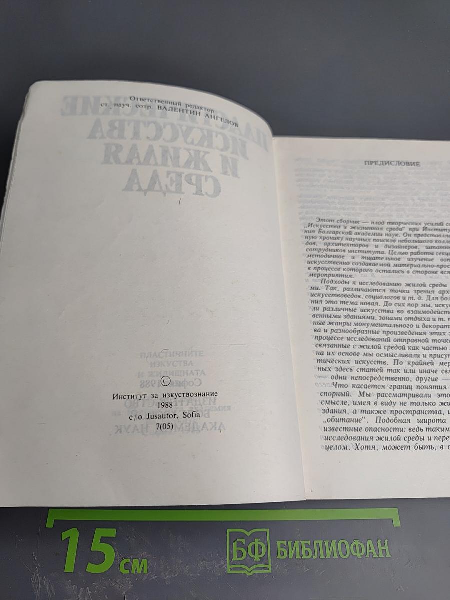 Пластические искусства и жилая среда